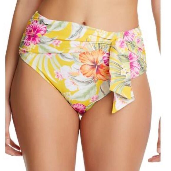 Bleu by Rod Beattie Paradiso High Waist
Draped Tie Bikini Bottoms Canary
Gold 14 - Picture 12 of 13